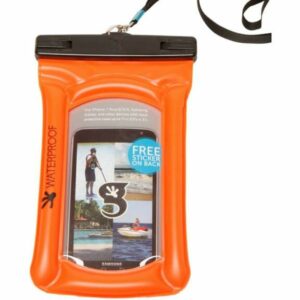 geckobrands Float Phone Dry Bag Bright Orange - Marine Accessories at Academy Sports