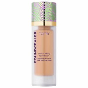 tarte babassu foundcealer™ skincare foundation SPF 20 34N medium neutral 1 fl oz/ 30mL