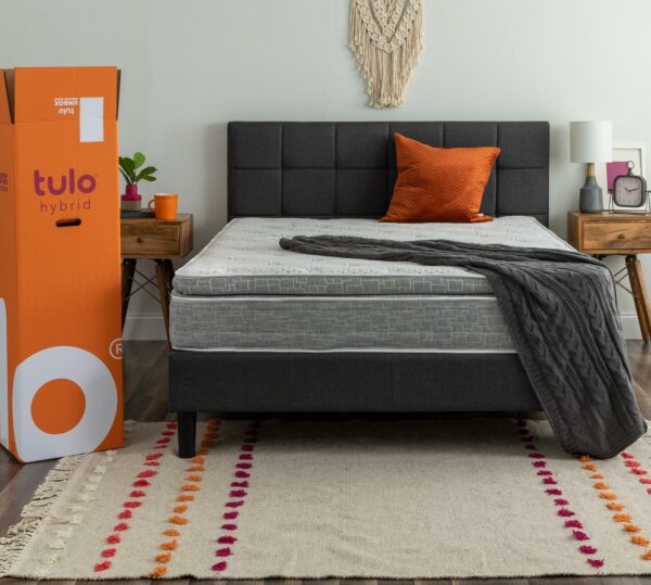 tulo Twin Extra Long Hybrid 10 Inch Medium Mattress