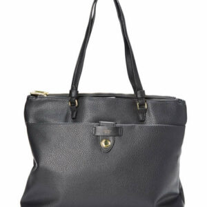 tutilo Women's Handbags BLACK - Black Laptop Tote