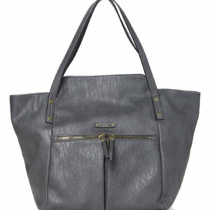 tutilo Women's Handbags CHARCOAL - Charcoal Line Up Laptop Tote