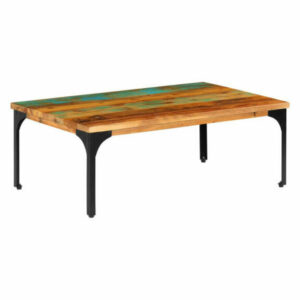 vidaXL Coffee Table 39.4"x23.6"x13.8" Solid Reclaimed Wood Living Room