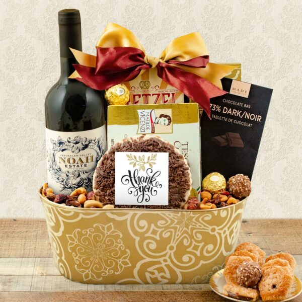 winebasket.com | Much Appreciated Red Wine Gift Basket