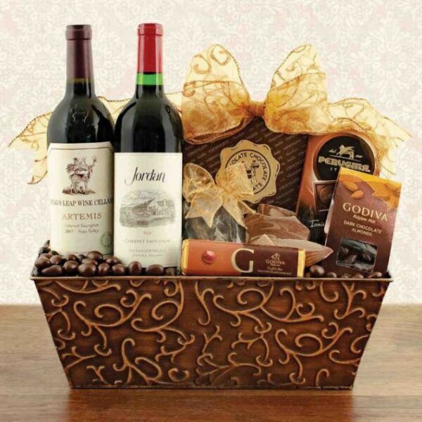 winebasket.com | Stag's Leap and Jordan Cabernet Red Wine Duo