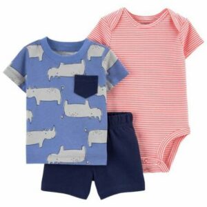 3-Piece Rhino Little Short Set