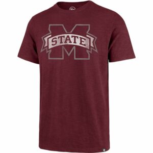 '47 Mississippi State University Grit Scrum T-Shirt Dark Maroon, Medium - NCAA Men's Tops at Academy Sports
