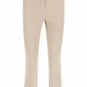 ACNE STUDIOS WOOL TROUSERS 34 Beige Wool