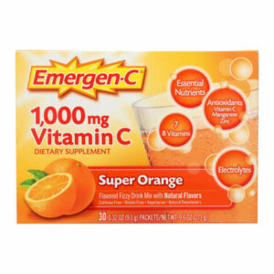 ALACER Drink Mixes - 30-Ct. Emergen-C Super Orange 1000-mg Vitamin C Powder