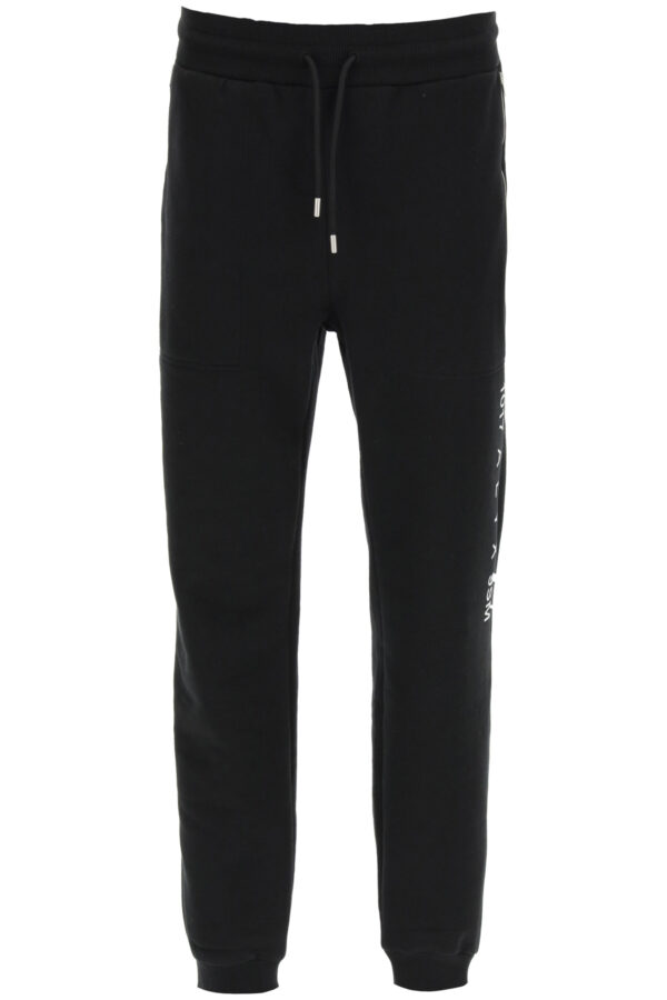 ALYX JOGGING TROUSERS WITH LOGO S Black Cotton