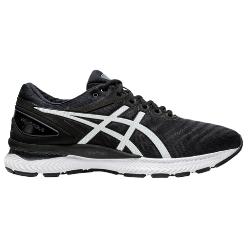 ASICS Mens ASICS® GEL-Nimbus 22 - Mens Running Shoes Black/White Size 13.0