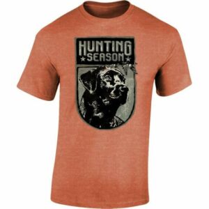 Academy Sports + Outdoors Men's Hunting Season Short Sleeve T-Shirt Orange, Large - Men's Outdoor Graphic Tees