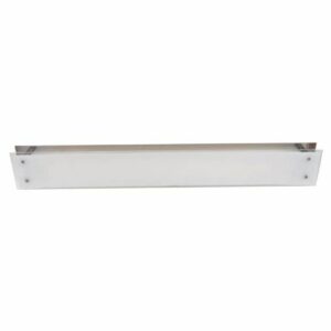 Access Lighting 31030 Vision 2 Light 38" Wide Bath Bar - 3000K Brushed Steel / Frosted Indoor Lighting Bathroom Fixtures Bath Bar