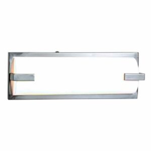 Access Lighting 31031 Sequoia 1 Light Bath Bar Brushed Steel / Acrylic Indoor Lighting Bathroom Fixtures Bath Bar