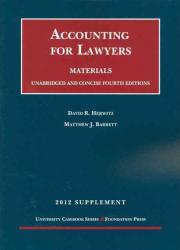 Accounting for Lawyers - 2012 Supplement