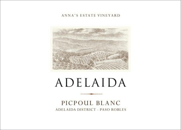 Adelaida 2018 Picpoul Blanc - White Wine