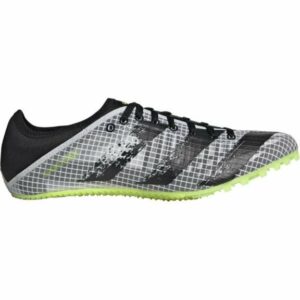 Adidas Adults' Sprintstar Track and Field Shoes Black/White, 11.5 / 12.5 - Track And Field at Academy Sports