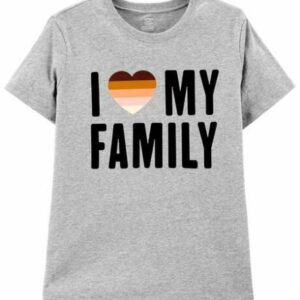 Adult Women's I Love My Family Tee