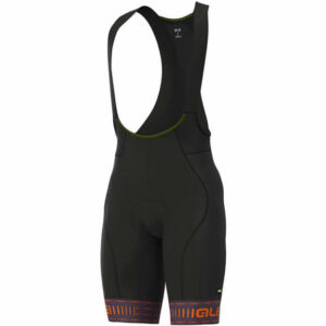 Al Graphics PRR Green Road Bib Shorts - XL - Plum-Fluro Orange