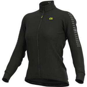 Al Women's Solid Fondo Long Sleeve Jersey - XL - Black