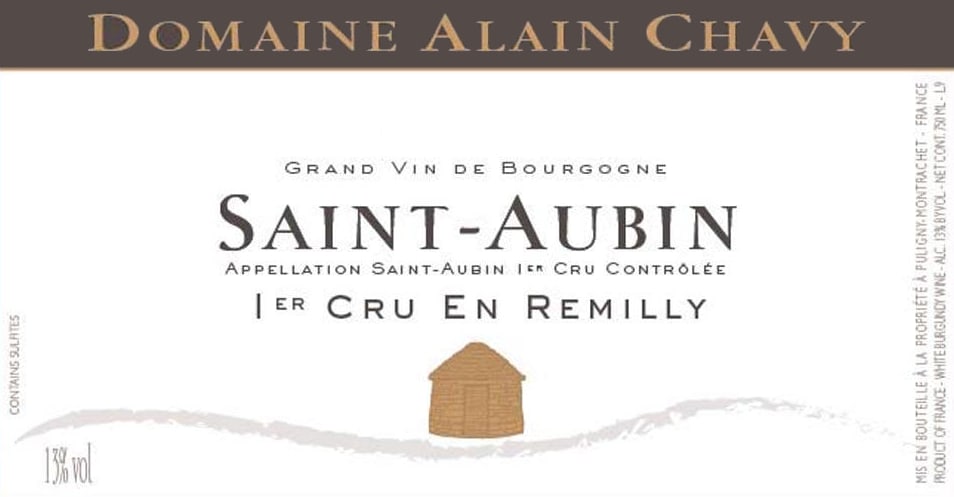 Alain Chavy 2017 St-Aubin Premier Cru En Remilly - Chardonnay White Wine