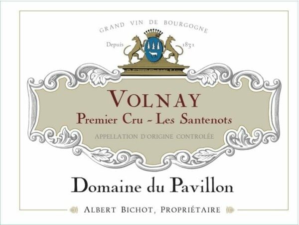 Albert Bichot 2017 Volnay Les Santenots Domaine du Pavillon Premier Cru - Pinot Noir Red Wine