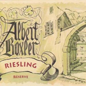 Albert Boxler 2017 Riesling Reserve - White Wine