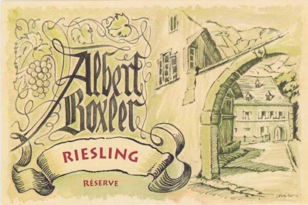 Albert Boxler 2017 Riesling Reserve - White Wine