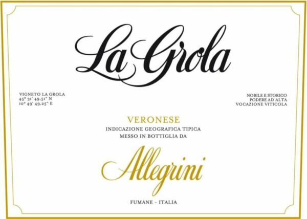 Allegrini 2015 La Grola - Corvina Red Wine