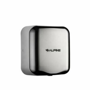 Alpine 400-10 Hemlock Automatic High Speed Commercial Hand Dryer 120V Brushed Stainless Steel Commercial Bathroom Accessories Hand Dryer Automatic