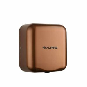 Alpine 400-10 Hemlock Automatic High Speed Commercial Hand Dryer 120V Coffee Commercial Bathroom Accessories Hand Dryer Automatic