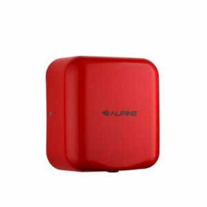 Alpine 400-10 Hemlock Automatic High Speed Commercial Hand Dryer 120V Red Commercial Bathroom Accessories Hand Dryer Automatic