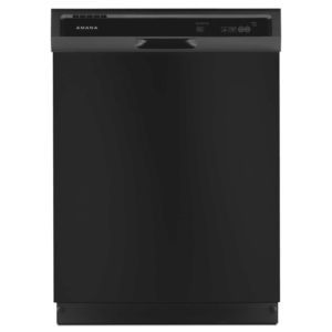 Amana ADB1400AG 24 Inch Wide 12 Place Setting Energy Star Rated Built-In Dishwasher with Triple Filter Wash System Black Dishwashers Dishwasher