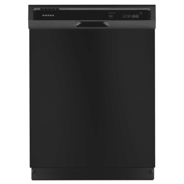 Amana ADB1400AG 24 Inch Wide 12 Place Setting Energy Star Rated Built-In Dishwasher with Triple Filter Wash System Black Dishwashers Dishwasher