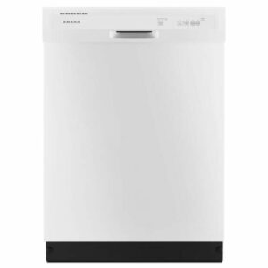 Amana ADB1400AG 24 Inch Wide 12 Place Setting Energy Star Rated Built-In Dishwasher with Triple Filter Wash System White Dishwashers Dishwasher