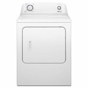 Amana NED4655E 29 Inch Wide 6.5 Cu. Ft. Electric Dryer with Automatic Dryness Control White Laundry Appliances Dryers Electric Dryers