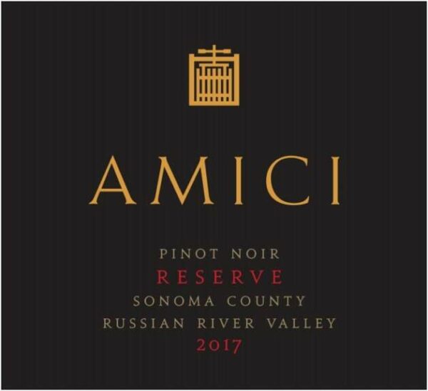 Amici 2017 Pinot Noir Reserve - Red Wine