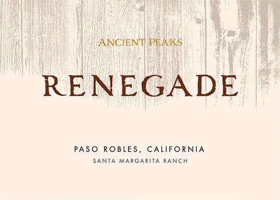 Ancient Peaks 2017 Paso Robles Renegade - Red Wine