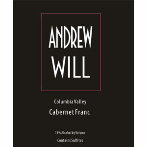 Andrew Will Winery 2017 Cabernet Franc - Red Wine