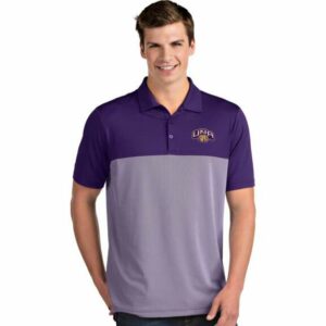 Antigua Men's University of North Alabama Venture Polo Shirt Dark Purple/White, Large - NCAA Men's Tops at Academy Sports