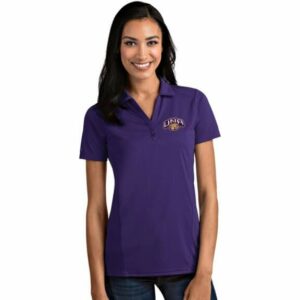 Antigua Women's University of North Alabama Tribute Polo Shirt Dark Purple, X-Large - NCAA Women's at Academy Sports