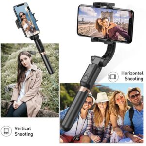 Apexel Selfie Stick W/ Gimbal Stabilizer