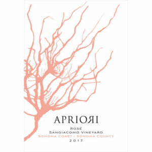 Apriori Cellar 2017 Sonoma Coast Rose - Rosé Rosé Wine