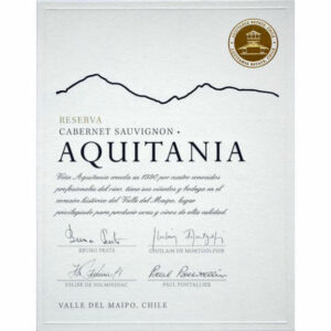 Aquitania 2015 Cabernet Sauvignon Reserva - Red Wine