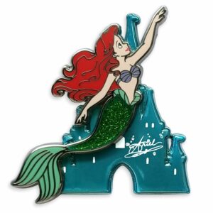 Ariel with Castle Pin The Little Mermaid Disney Princess