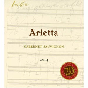 Arietta 2014 Cabernet Sauvignon - Red Wine