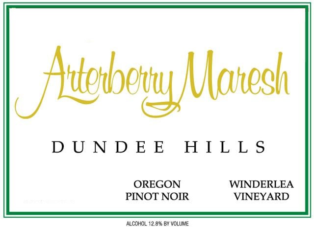 Arterberry Maresh 2018 Dundee Hills Pinot Noir - Red Wine