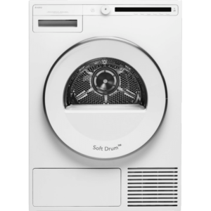 Asko T208C Classic Series 24 Inch Wide 4.1 Cu Ft. Electric Classic Condensed Dryer White Laundry Appliances Dryers Electric Dryers