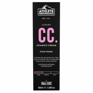 Athlete Performance Ladies Chamois Cream (100ml) - Black