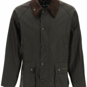 BARBOUR BEDALE CLASSIC JACKET IN WAXED COTTON 36 Brown, Green Cotton