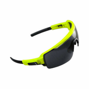 BBB Commander Sport Glasses - Matte Neon Yellow Smoke Lenses